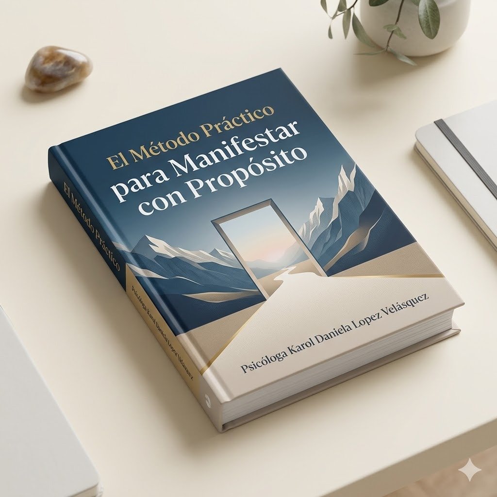 Portada del ebook Manifestar con Propósito - El Método de 5 Pasos para Recuperar tu Paz Mental